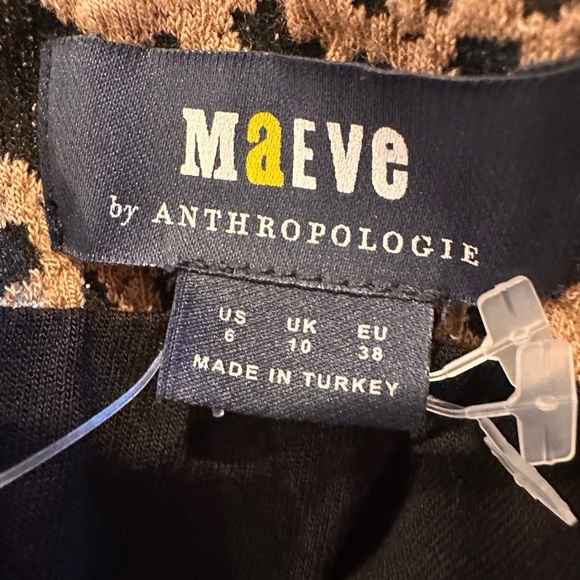 NEW Maeve by Anthropologie WOMENS Knit Cut-Out Mini Dress SIZE 6 - Picture 7 of 15